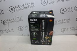 1 BOXED BRAUN MULTI-QUICK 9 HAND BLENDER WITH ACCESSORIES RRP Â£149.99