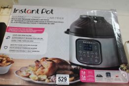 1 BOXED INSTANT POT GOURMET CRISP 11-IN-1, 7.6L PRESSURE COOKER & AIRFRYER RRP Â£199