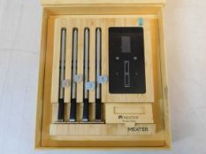 1 BOXED MEATER BLOCK 4 PROBE WIRELESS MEAT THERMOMETER RRP Â£199