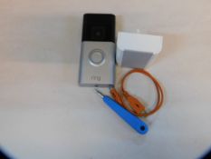 1 RING VIDEO DOORBELL PLUS WITH CHIME RRP Â£149.99