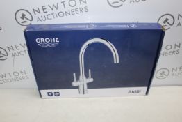 1 BOXED GROHE AMBI TWO HANDLE KITCHEN SINK MIXER 30189000 RRP Â£229