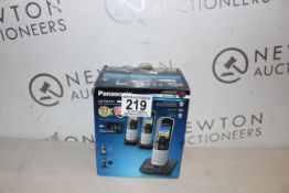 1 BOXED PANASONIC KX-TGH723EB DIGITAL CORDLESS TELEPHONE RRP Â£79