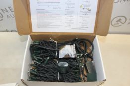 1 BOXED LIGHTS4YOU 66FT (20M) 120 LED ICE WHITE OUTDOOR STRING LIGHTS RRP Â£39