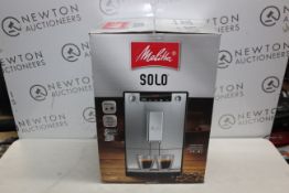 1 BOXED MELITTA SOLO FROSTED BLACK BEAN TO CUP COFFEE MACHINE E950-544 RRP Â£329.99