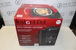 1 BOXED INSTANT POT GOURMET CRISP ULTIMATE 13-IN-1 PRESSURE COOKER & AIR FRYER, 6.2L RRP Â£249