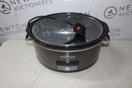 1 CROCK-POT SLOW COOKER - STAINLESS STEEL RRP Â£69