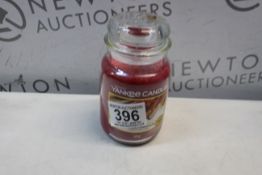 1 YANKEE CANDLE SPARKLING CINNAMON SCENTED CANDLE 623G RRP Â£29.99