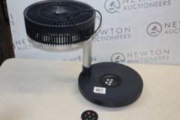 1 NSA ULTIMATE FOLDING-AWAY FAN WITH REMOTE CONTROL, FFDC-24RC MIDNIGHT BLUE RRP Â£79.99