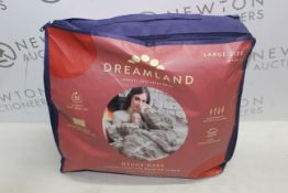 1 BAGGED DREAMLAND RELAXWELL DELUXE FAUX FUR HEATED THROW RRP Â£79.99
