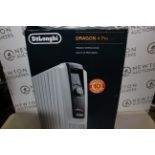 1 BOXED DE'LONGHI DRAGON 4 PRO OIL FILLED RADIATOR RRP Â£129.99