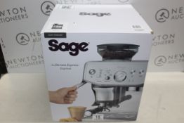 1 BOXED SAGE THE BARISTA EXPRESS IMPRESS BEAN TO CUP COFFEE MACHINE SES876 RRP Â£749