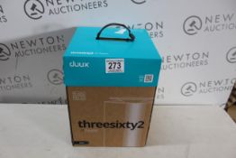 1 BOXED DUUX THREESIXTY 2 SMART FAN HEATER IN BLACK RRP Â£89.99