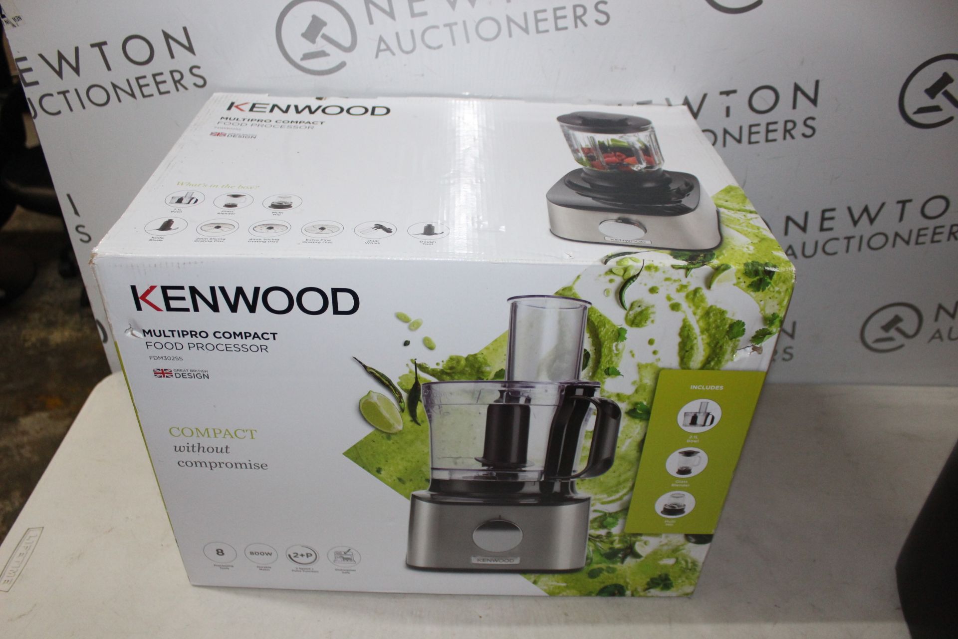 1 BOXED KENWOOD FDM302SS 800W 2.1L MULTI-PRO COMPACT FOOD PROCESSOR RRP Â£129.99