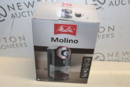 1 BOXED MELITTA MOLINO ELECTRICAL COFFEE GRINDER BLACK RRP Â£49.99