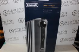 1(WORKING)BOXED DE'LONGHI RADIA S OIL FILLED 1.5KW GREY RADIATOR RRP Â£99 (GREAT CONDITION)