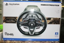 1 BOXED T-248 THRUSTMASTER GAMING STEERING WHEEL FOR PC, PS4 & PS5 RRP Â£249.99