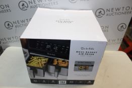 1 BOXED SUR LA TABLE DUAL BASKET AIR FRYER, 7.6L RRP Â£129