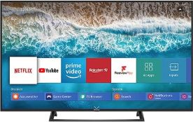1 HISENSE H43B7300UK 43 INCH 4K ULTRA HD SMART HDR LED TV FREEVIEW PLAY WITH REMOTE RRP Â£249 (