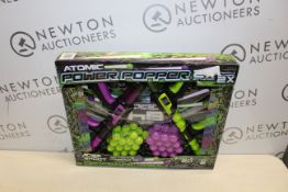 1 PACK OF ATOMIC POWER POPPER PUMP SHOOT BATTLE GUN RRP Â£24.99