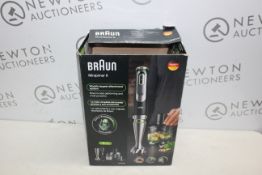 1(WORKING)BOXED BRAUN MULTI-QUICK 9 HAND BLENDER WITH ACCESSORIES RRP Â£149.99