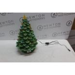 1 CERMAIC CHRISTMAS TREE TABLE ORNAMENT RRP Â£39