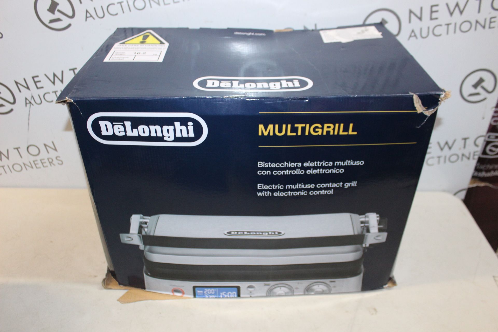 1 BOXED DELONGHI CGH1020D ELECTRIC MULTI GRILL RRP Â£229.99