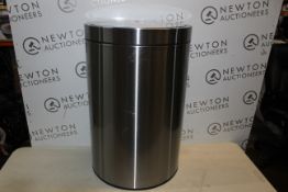 1 EKO SEMI-ROUND 47L STAINLESS STEEL MOTION SENSOR BIN RRP Â£69