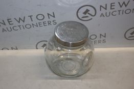 1 MASON TILTED GLASS JAR RRP Â£9