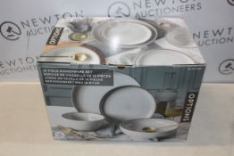 1 BOXED OVER & BACK STONEWARE DINNERWARE SET RRP Â£59