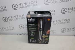 1 BOXED BRAUN MULTI-QUICK 9 HAND BLENDER WITH ACCESSORIES RRP Â£149.99