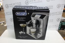 (ONLY DONE 169 CUPS)1 BOXED DE'LONGHI PRIMADONNA ELITE EXPERIENCE BEAN TO CUP COFEE MACHINE RRP£1299