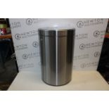 1 EKO SEMI-ROUND 47L STAINLESS STEEL MOTION SENSOR BIN RRP Â£69