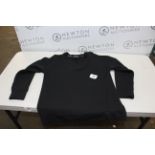 1 ANDREW MARC NEW YORK JUMPER IN BLACK SIZE S RRP Â£29
