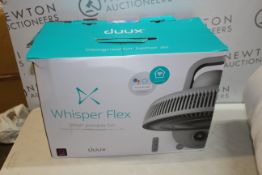 1 BOXED DUUX 13" WHISPER FLEX SMART PEDESTAL FAN RRP Â£99.99