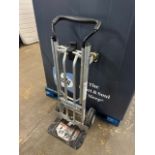 1 COSCO 3-IN-1 ALUMINIUM 450KG CAPACITY HAND TRUCK RRP Â£89.99 (TIRES SHREDDED)