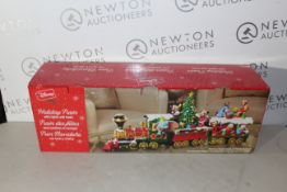1 BOXED DISNEY CHRISTMAS TRAIN 3 PIECE WITH LIGHTS AND SOUNDS RRP Â£129