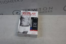 1 BOXED REPLAY BOXERS SIZE LARGE RRP Â£29.99