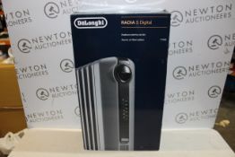 1 BOXED DE'LONGHI RADIA S OIL FILLED 1.5KW GREY RADIATOR RRP Â£99