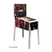 1 ARCADE1UP 5FT (151CM) MARVEL DIGITAL PINBALL MACHINE RRP Â£599 (POWERS ON BUT NOTHING ON SCREEN,