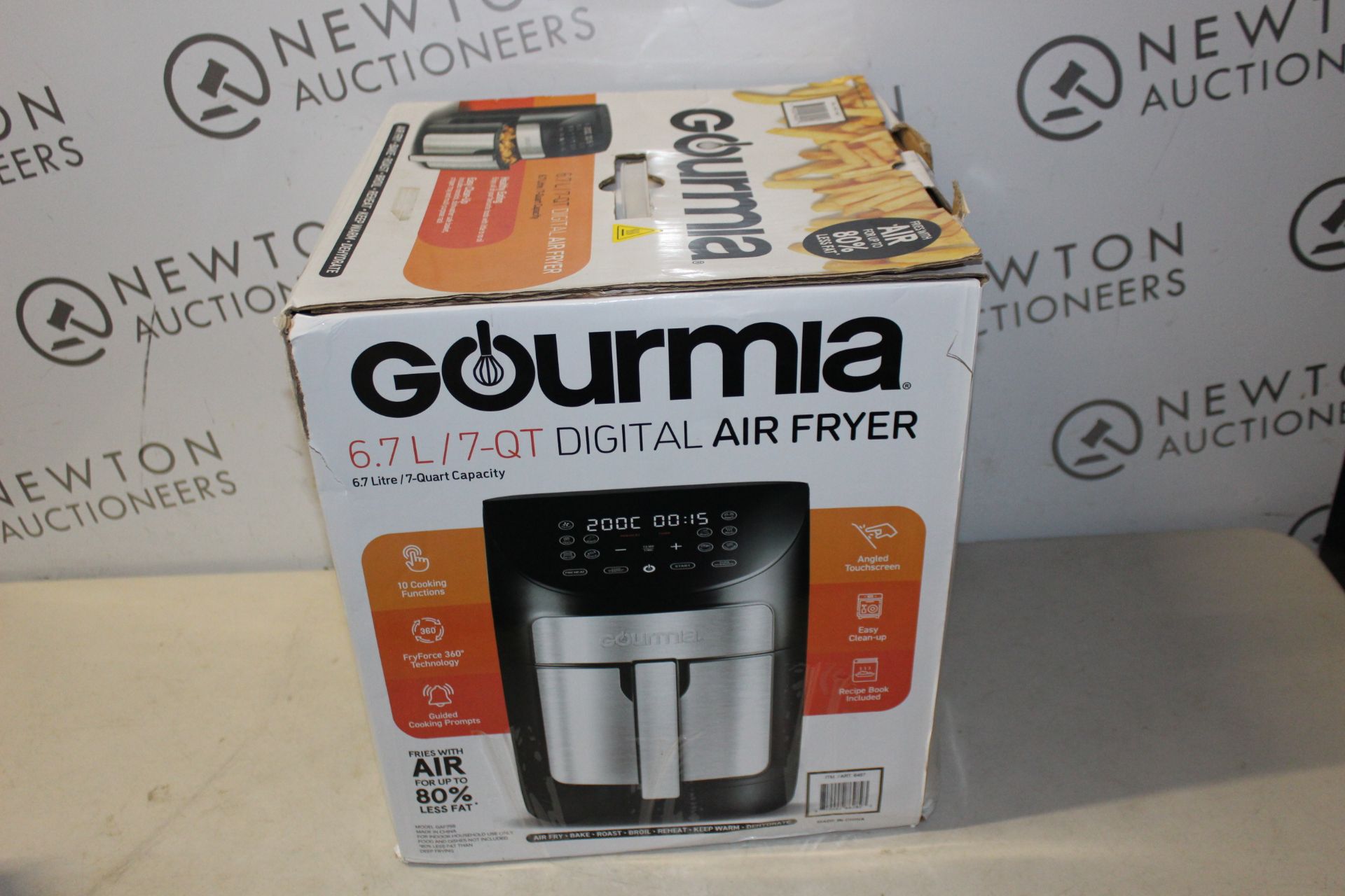 1 BOXED GOURMIA 6.7L DIGITAL AIR FRYER RRP Â£89.99