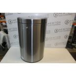 1 EKO SEMI-ROUND 47L STAINLESS STEEL MOTION SENSOR BIN RRP Â£69