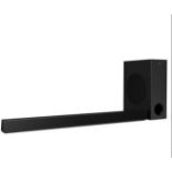 1 PHILIPS AUDIO TV HTL3320/10 SUBWOOFER SOUNDBAR RRP Â£299