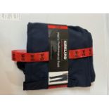 1 BRAND NEW MENS KIRKLAND SIGNATURE MOISTURE WICKING STRETCH PERFOMANCE PANTS IN NAVY SIZE 34X32 RRP