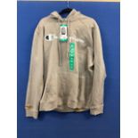 1 MENS CHAMPION JUMPER IN BEIGE SIZE XL RRP Â£34.99 (STAINED)