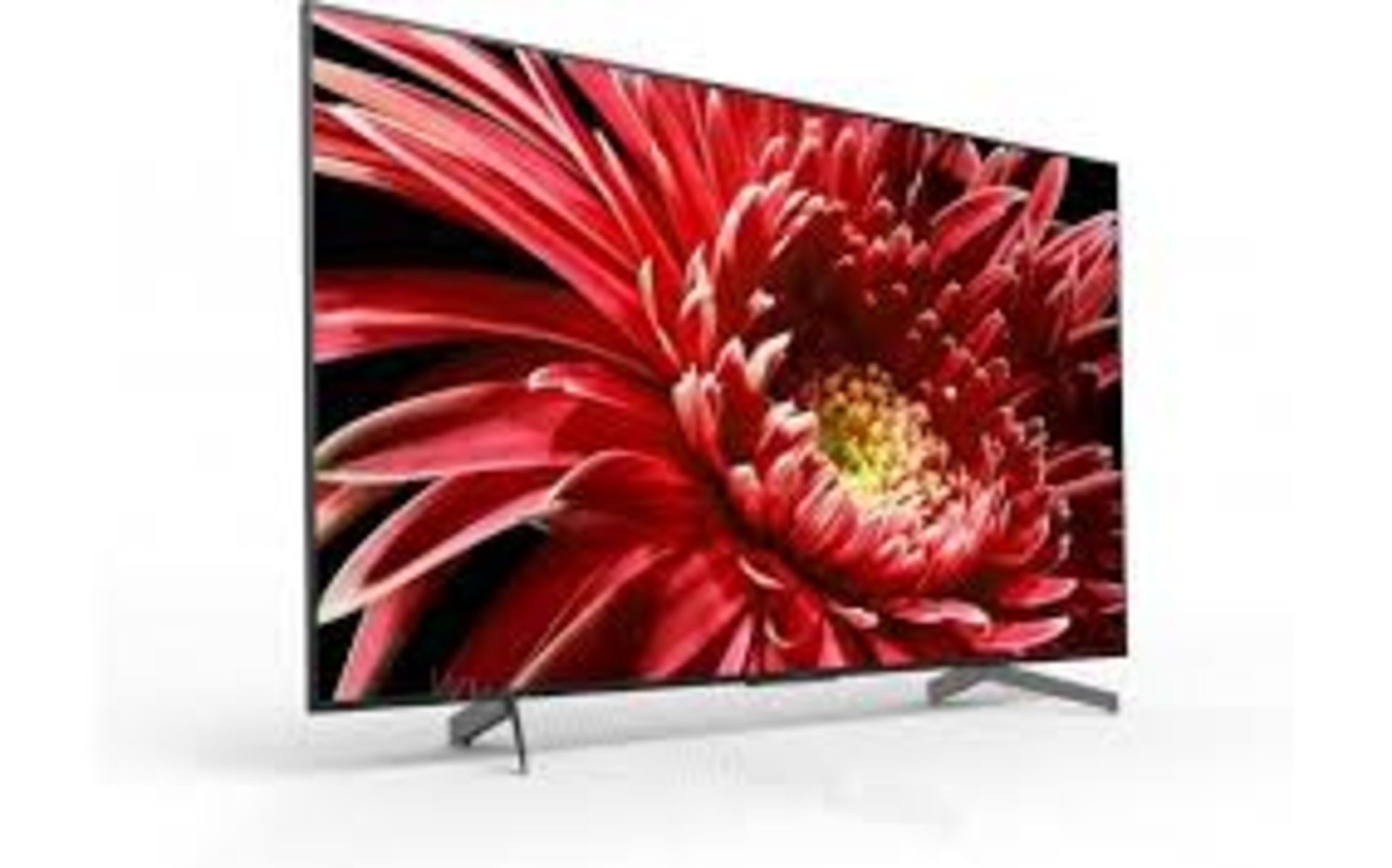 1 SONY 85" KD-85XG8596 ULTRA HD (4K) TV RRP Â£999.99 (POWERS ON LINES ON SCREEN)