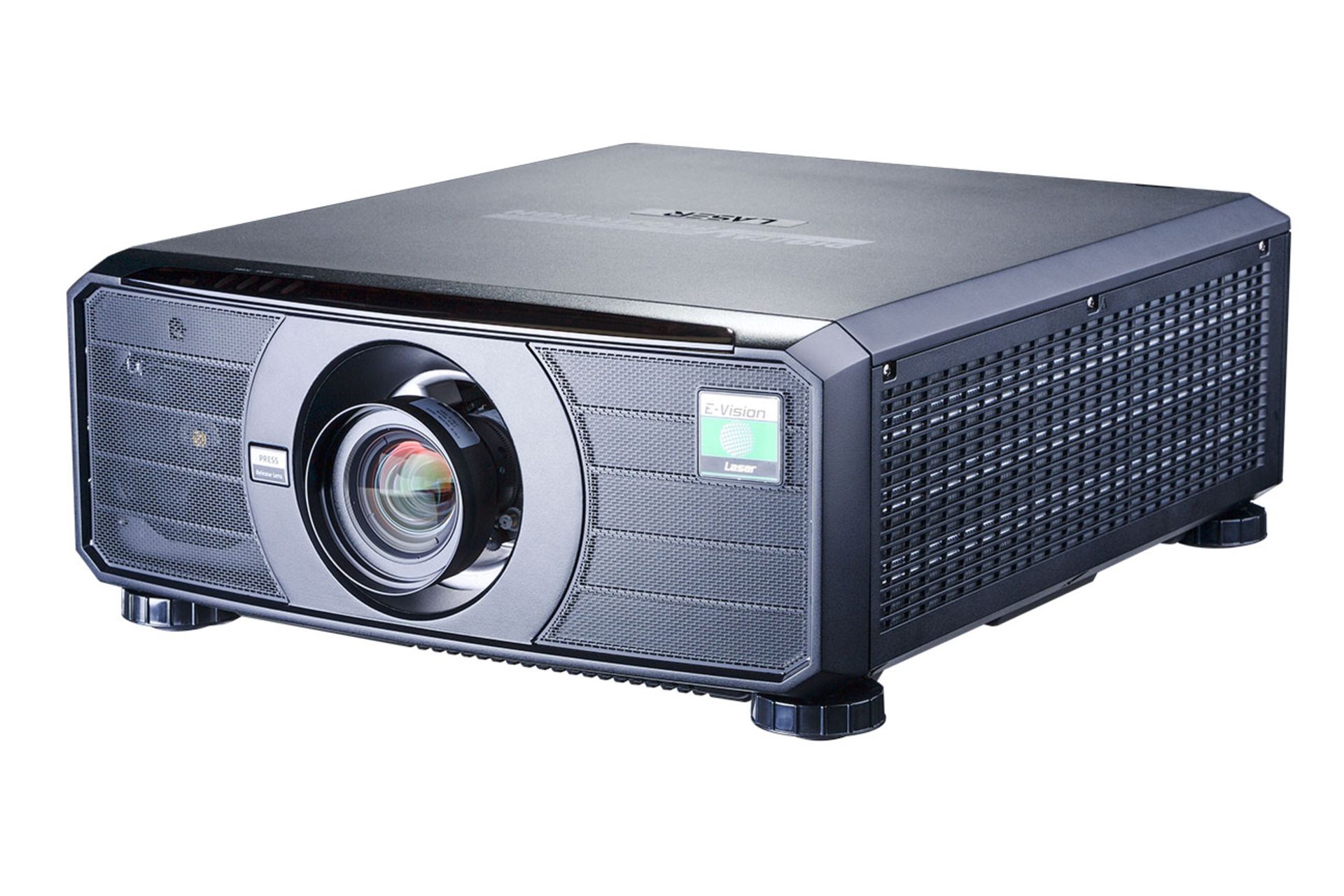 1 BOXED DIGITAL PROJECTION E-VISION LASER 8500 DLP LASER PROJECTOR & 0.38:1 (117-341A) SHORT THROW