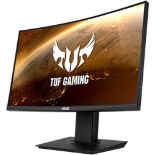 1 BOXED ASUS VG24VQE FULL HD 23.8" CURVED VA LCD GAMING MONITOR RRP Â£199 (WORKING, LIKE NEW)