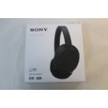 1 BOXED SONY WH-CH720N NOISE CANCELING HEADPHONES RRP Â£89.99