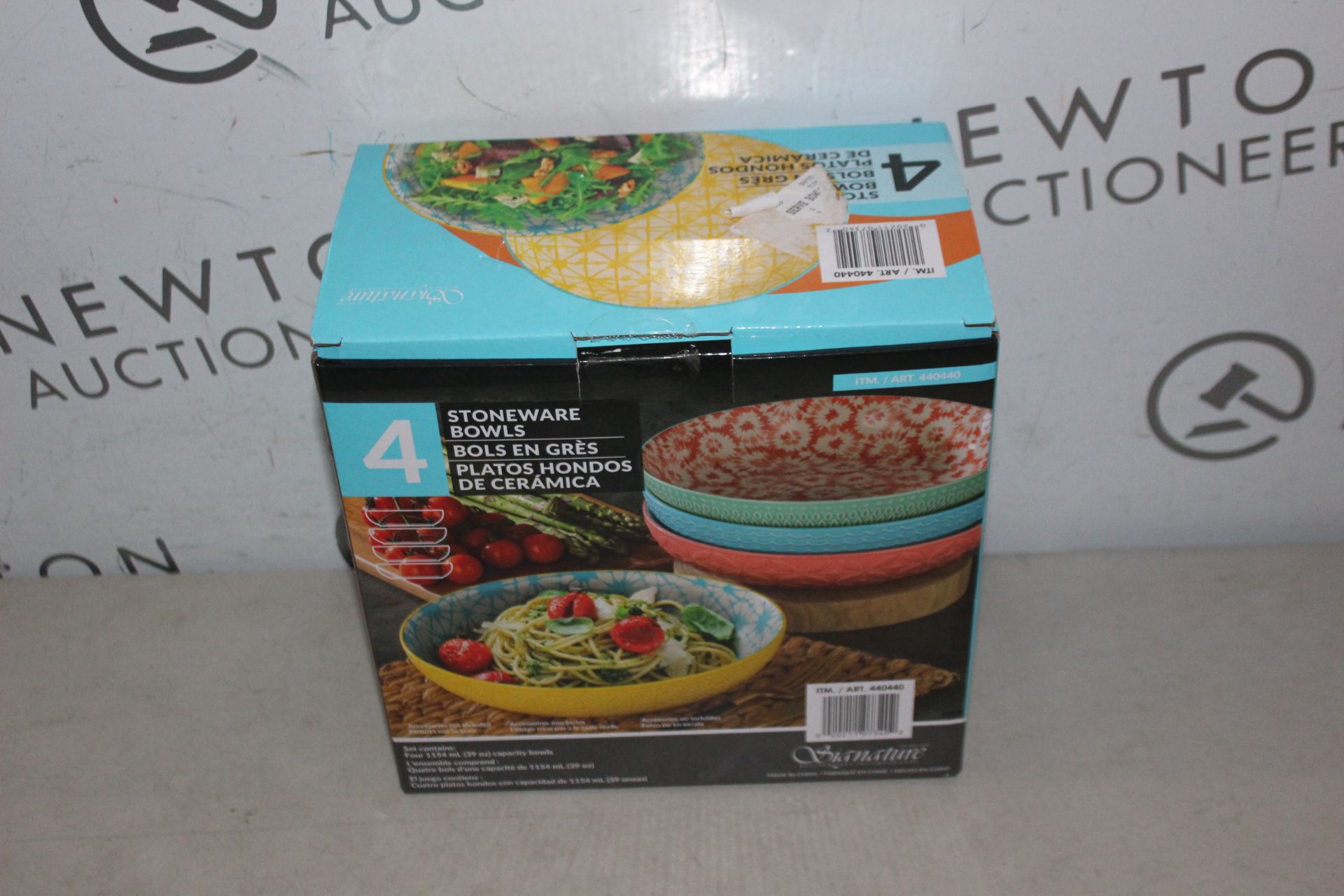 1 BOXED SIGNATURE HOUSEWARES STONEWARE SERVING BOWLS RRP Â£19