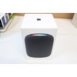 1 BOXED APPLE HOMEPOD SPEAKER IN MIDNIGHT MODEL A2825 MQJ73B/A RRP Â£299